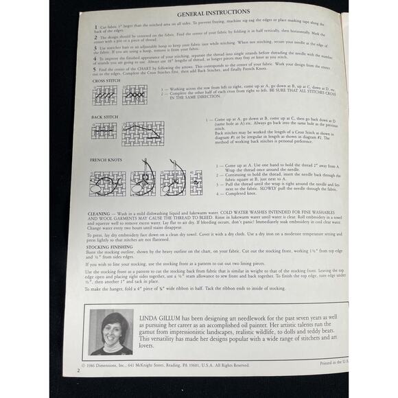 Dimensions Linda Gillman Santa Helpers book 3, patterns - Picture 3 of 4